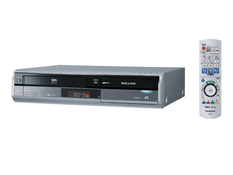 概要 HDD搭載VHS一体型ハイビジョンDVDレコーダー DMR-XP21V