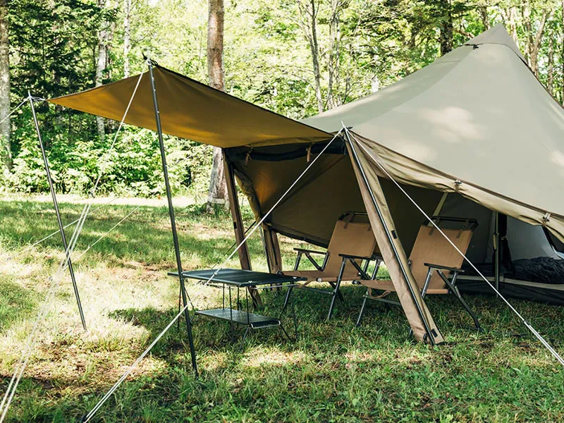 神コスパ】TC素材の2ルームテント「WOOTA（ウータ）S・L」登場｜ZANE