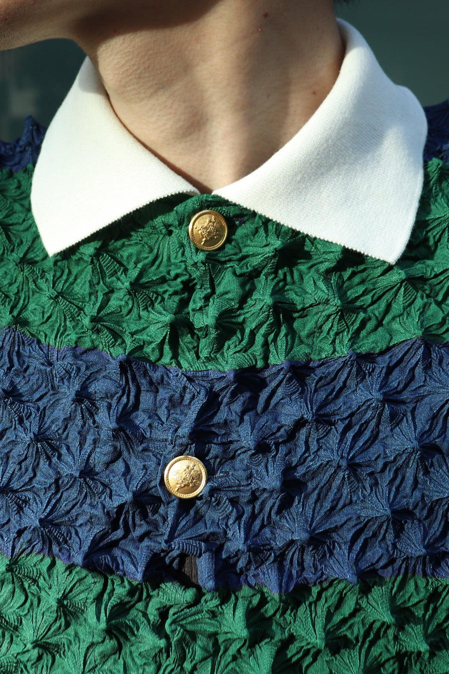 MASU(エムエーエスユー)のSPIKY RUGGER SHIRT GREENの通販｜PALETTE