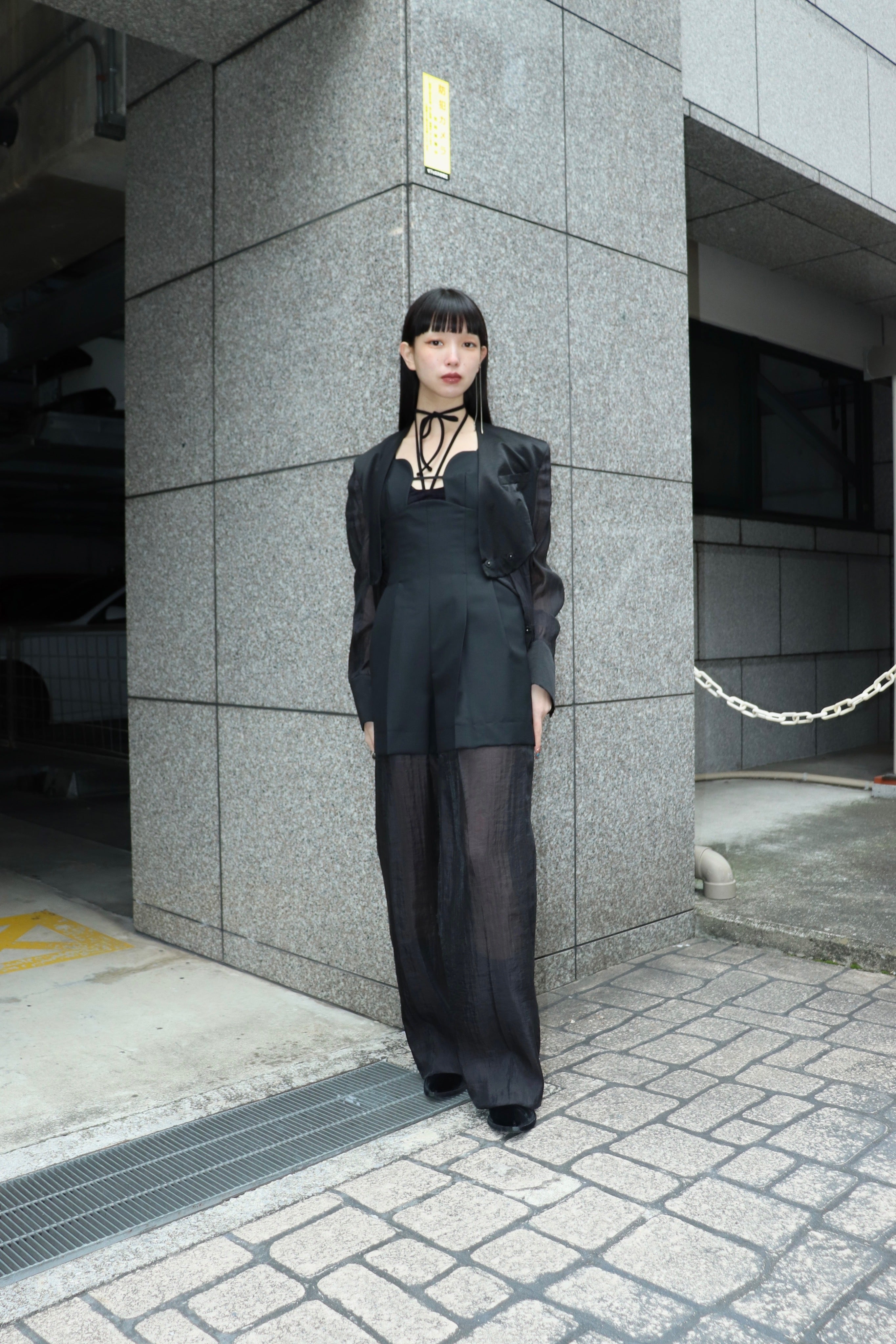 FETICO(フェティコ)のORGANZA PANELED 2WAY BRA JUMPSUIT(ジャンプ
