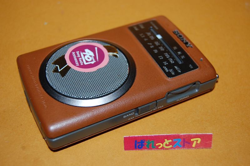 ソニー・ラジオ生産 40周年記念 Model No.ICF-TR40 ラジオ受信機 1995