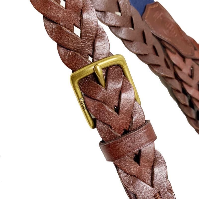 POLO RALPH LAUREN ポロ ラルフローレン レザーサスペンダー を通販