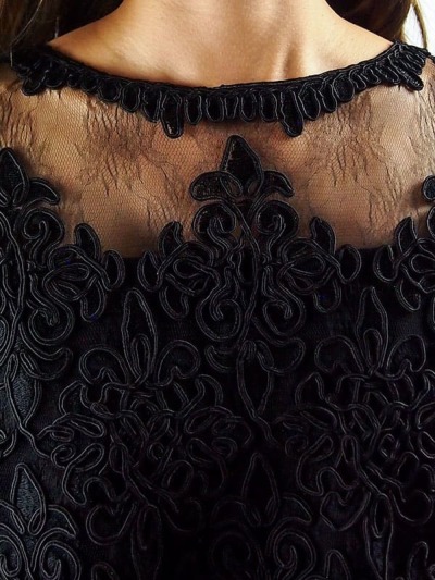 グレースコンチネンタルGRACE CONTINENTALコード刺繍サロペット パンツ