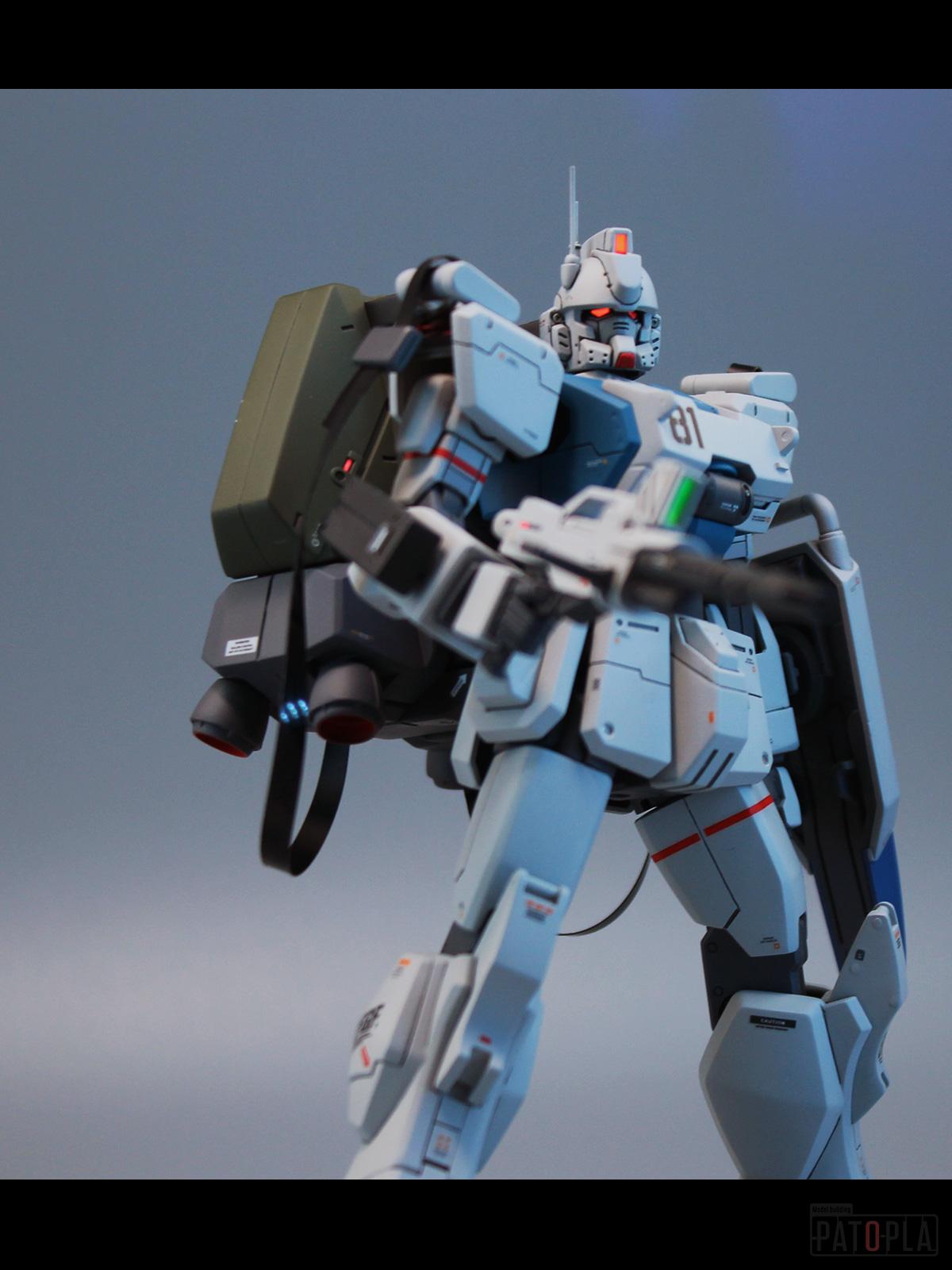 HGUC 1/144 ガンダムEz8 改修・全塗装製作 10 YEARS AFTER - ぱとぷら