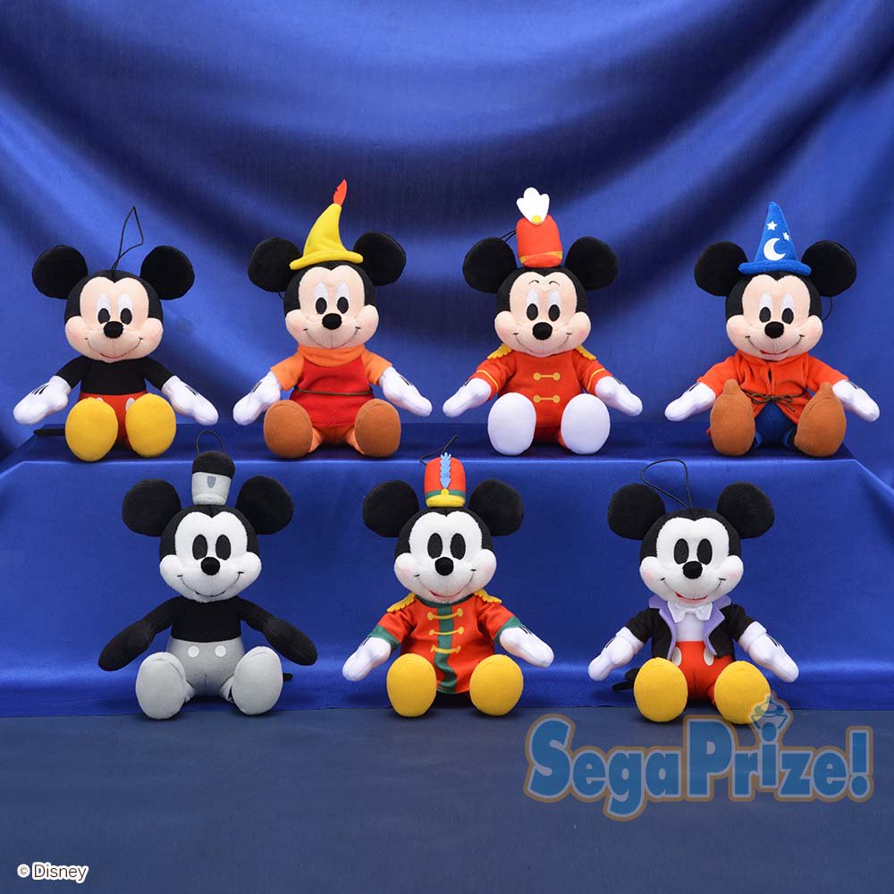 プライズ】「ミッキーマウス」の90周年記念アートデザインのぬいぐるみ