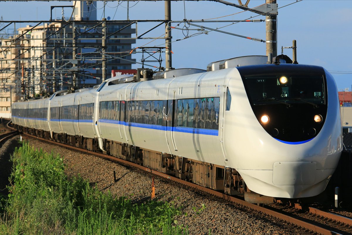 4034M 特急サンダーバード34号 681系V11＋683系V32＋W31編成 堅田