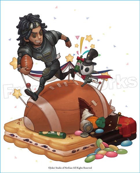 RT @goods_fwinc: #IdentityV より、#オフェンス の誕生日描き下ろし