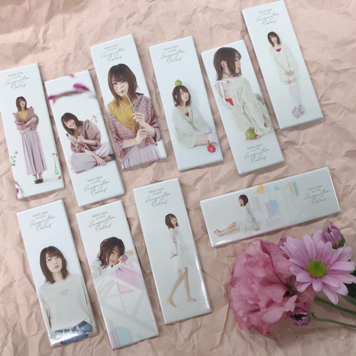 上田麗奈 1st LIVE Imagination Colors グッズ紹介＊ ＜ランダム缶