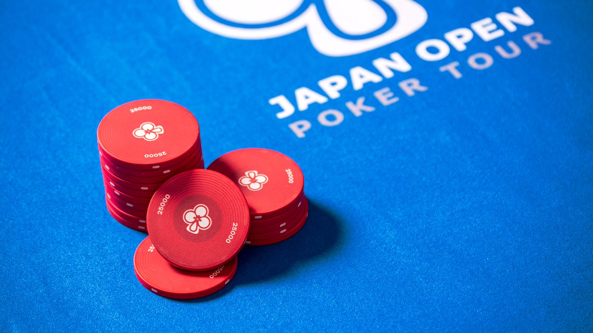 JOPTオリジナルチップ完成🎉】 青のテーブルに映える鮮やかなカラー