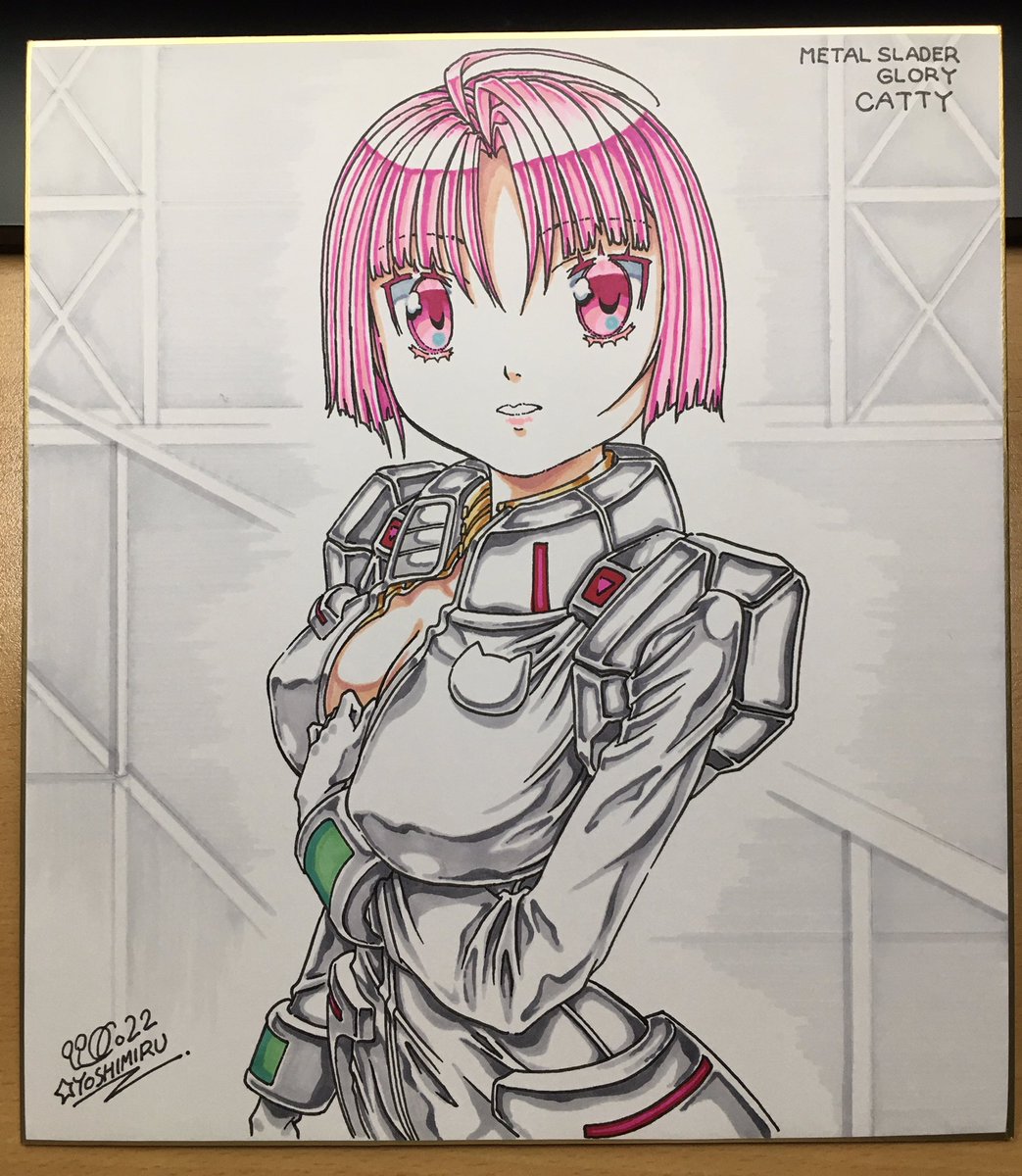 RT @yoshimiru_SS: 『パイロットスーツに着替えて歩いて登場のキャティ