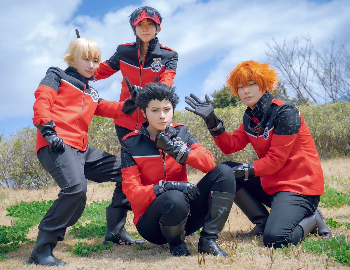 コスプレ🔹ワールドトリガー 生駒隊 生駒達人:須雨（@NPariiii ） 水上