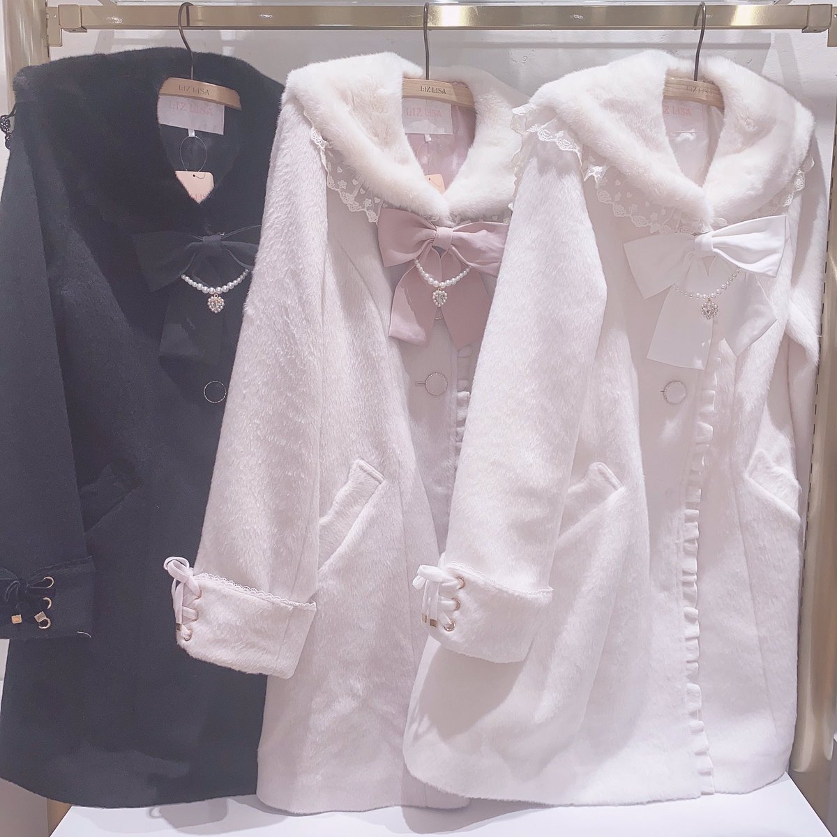 ͙*🍓LIZ LISA ラフォーレ原宿店🍓‧͙* ふわふわなセーラーカラーが