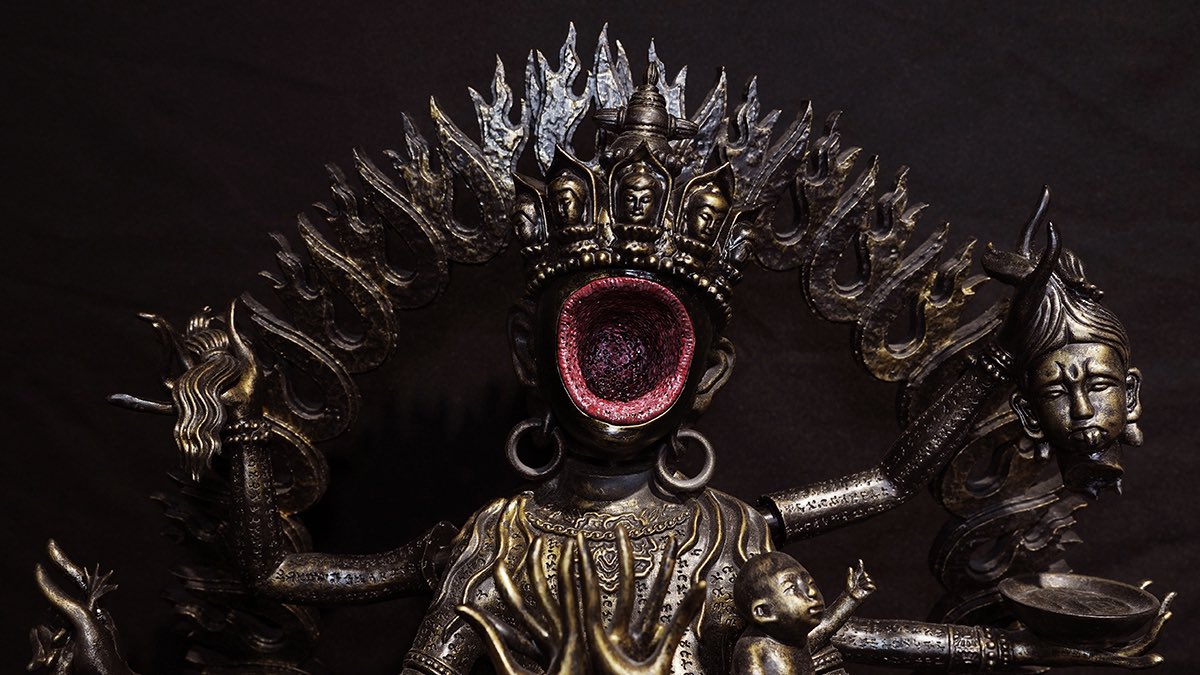 台湾最恐の呪術ホラー『呪詛』から呪いの元凶・大黒仏母のフィギュアが