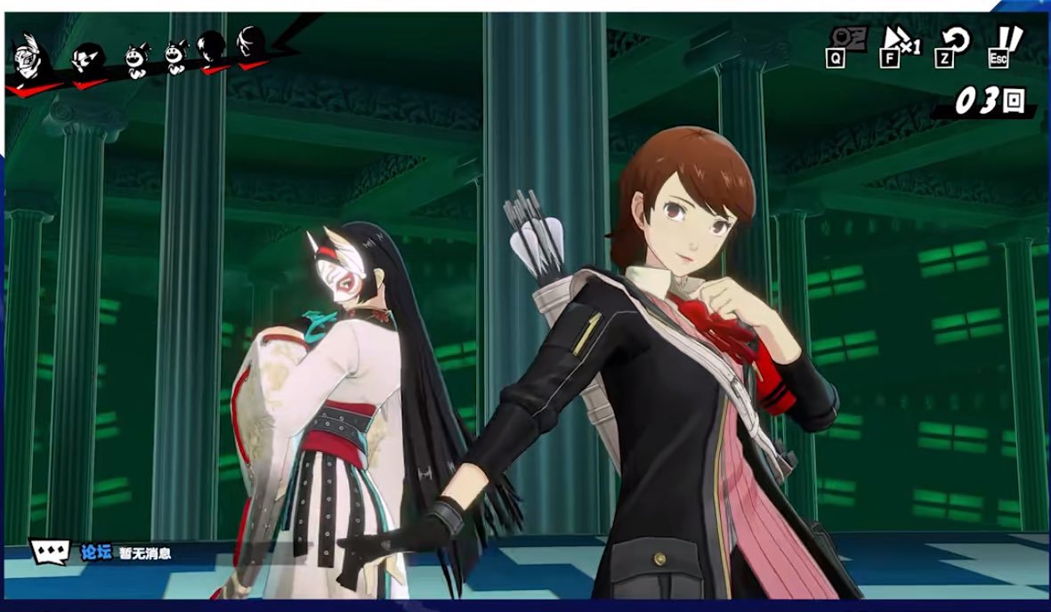 大陸版P5X情報】 11/6に大陸版実装！ 山岸風花のゲーム内PVが公開され