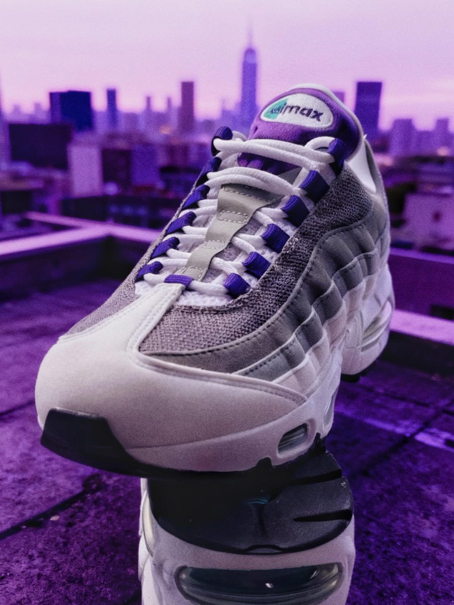 2026年 1/20 発売予定】 NIKE W AIR MAX 95 BIG BUBBLE “White/Grape