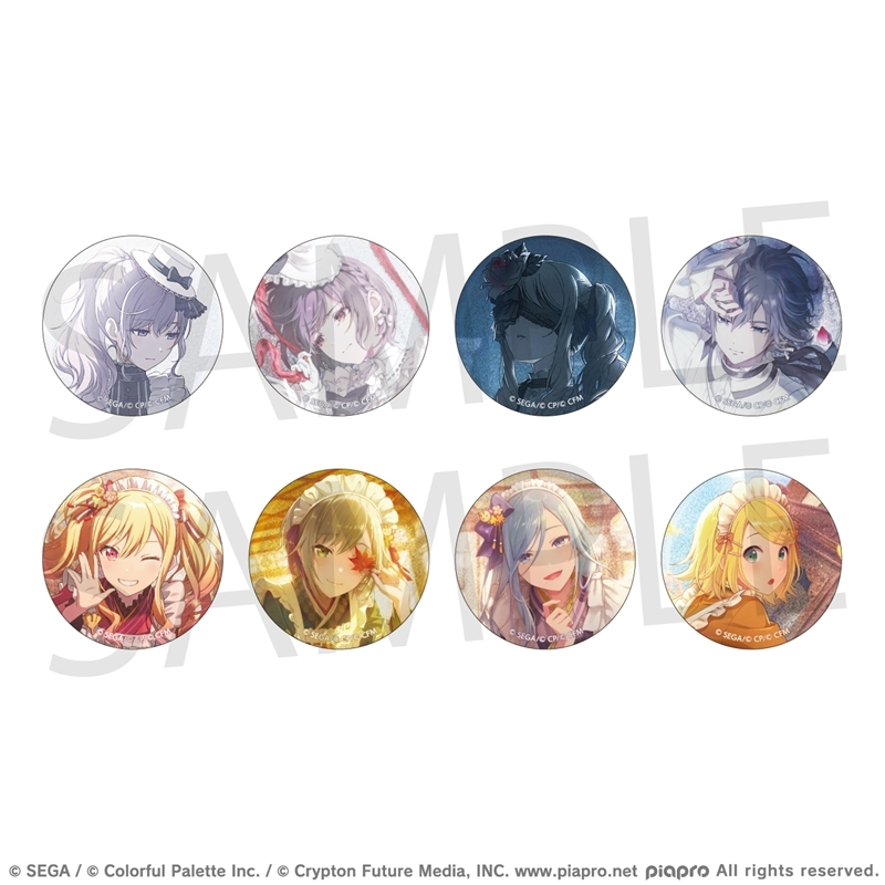 ✨1月29日発売✨／ 「＃プロセカ」グリッター缶バッジ イベント