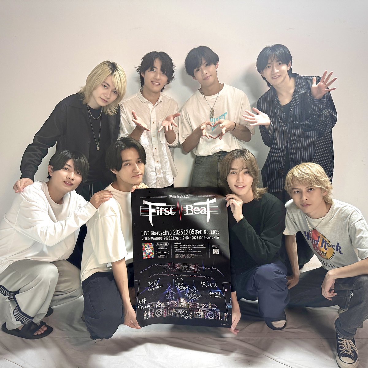 B&ZAI LIVE 2025 First Beat」Blu-ray&DVD】 販売を記念して