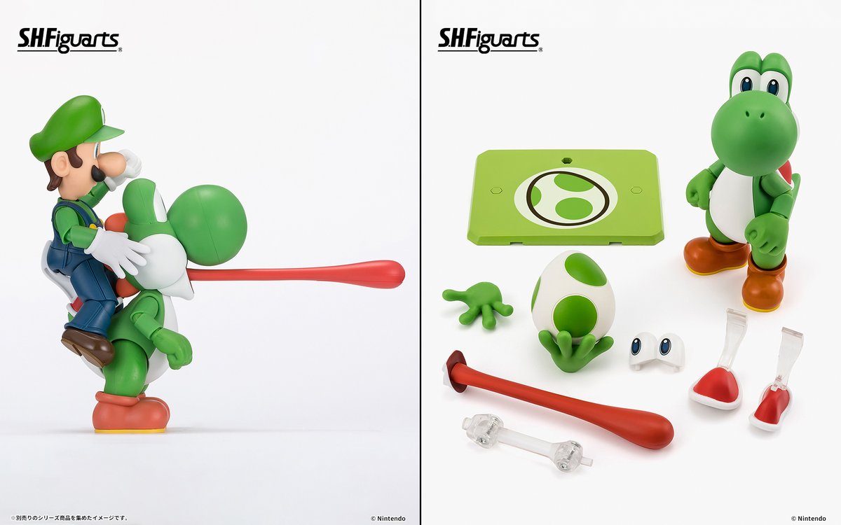 8月1日16時一般予約解禁】 「S.H.Figuarts ヨッシー (SUPER MARIO