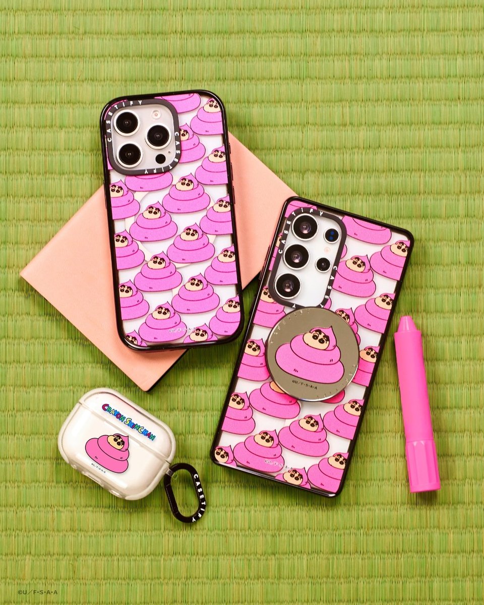 クレヨンしんちゃん x CASETiFY スマホをしんちゃんワールドに