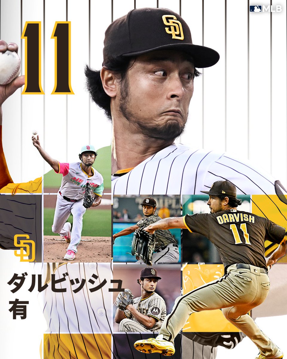 パドレス 】メジャー日本人歴代最多奪三振を達成した #ダルビッシュ有