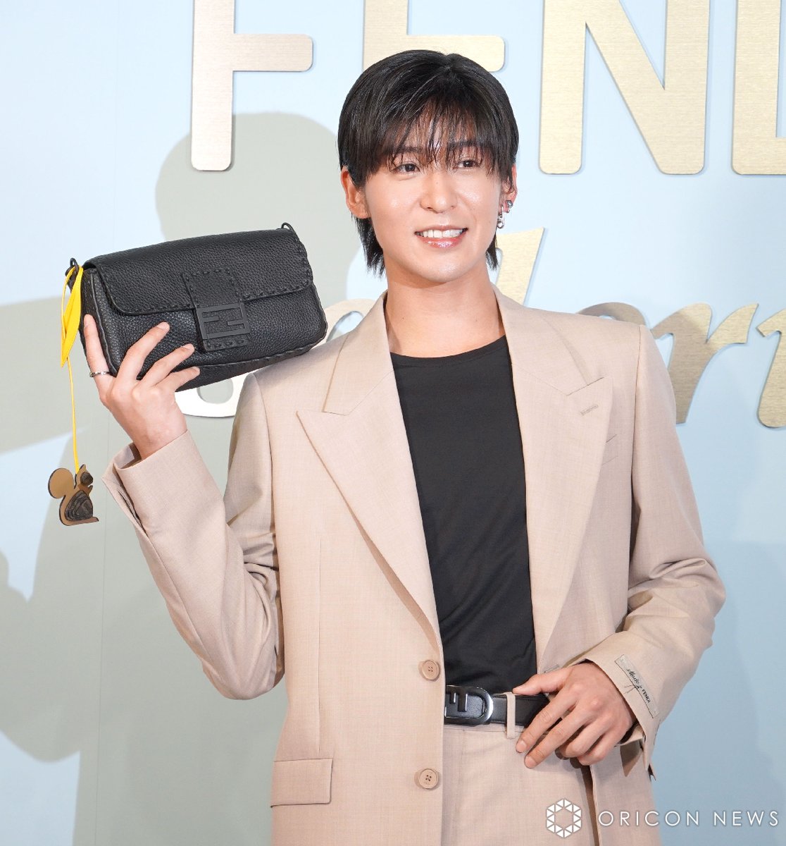 Snow Man目黒蓮、モダンなルックで フェンディ ポップアップに登場