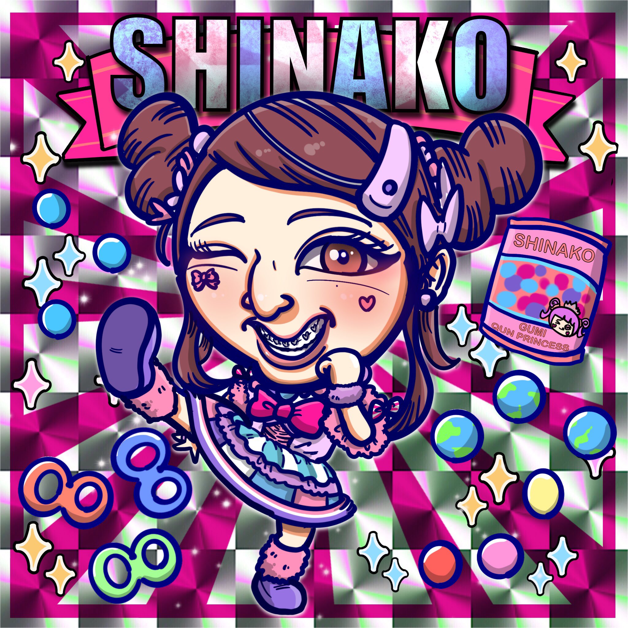 yasuページ☆ビックリマンシール似顔絵 yasuページ☆ビックリマン