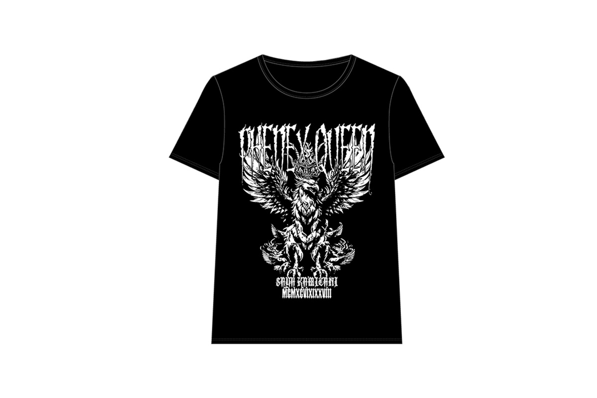 📢新商品情報📢 『上谷沙弥 Phenex Queen Tシャツ』が 8月15日 東京