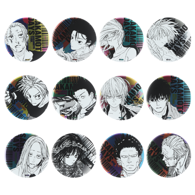 SAKAMOTO DAYS』 デコレクション缶バッジ(R) ・第1弾（全12種） ・第2