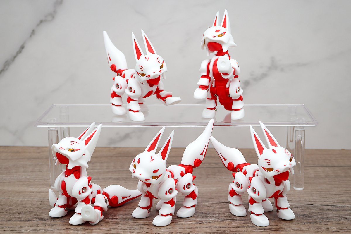 ガレージキット完成品】 アニマネッツ キツネ型 11,000円 ドラネッツ