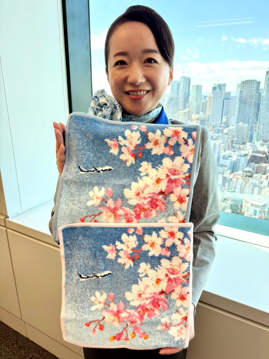 フェイラー × #ANA から 春らしいタオルセットが新登場！ ＼ 青い空に