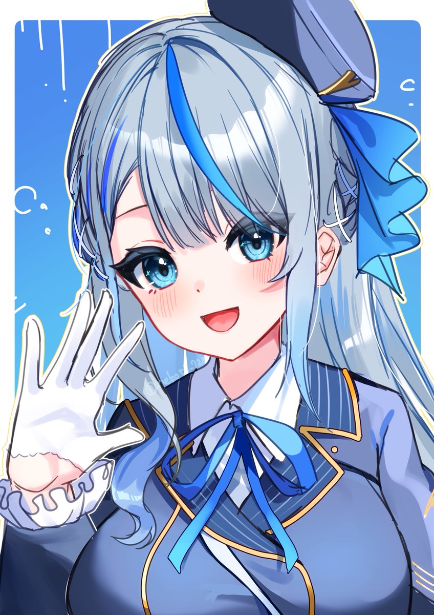 天海ルカちゃん！！！可愛いので落書き🐬✨ #描いていルカ #ウェザプラ