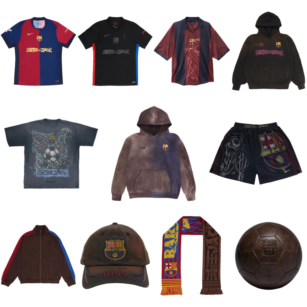 Travis Scott x FC Barcelona カプセルコレクションがオンライン発売