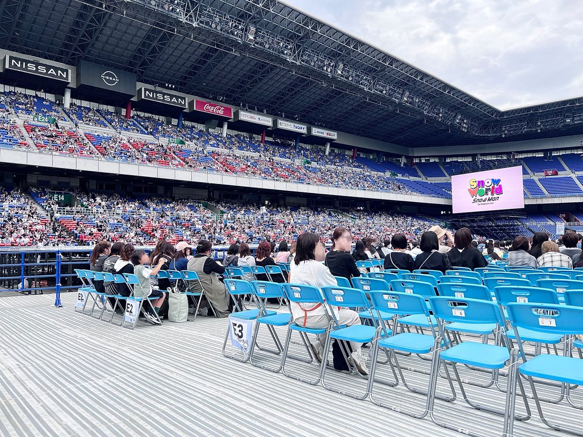 Snow Man 1st Stadium Live Snow World 日産スタジアム🖤 #目黒蓮