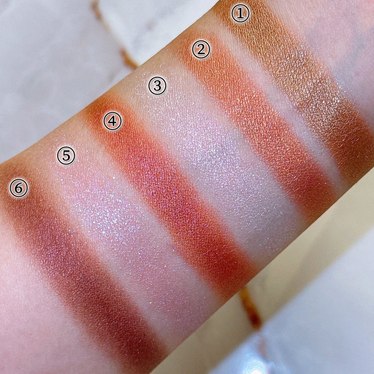 MAC春コレのスウォッチ撮ったよーーー‼️ かっ、、かわいいぃぃぃ