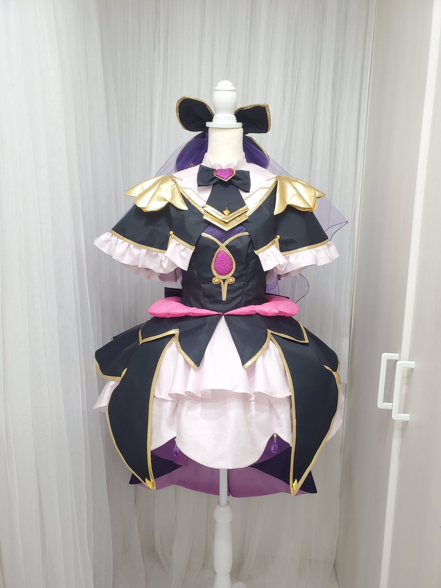 名探偵プリキュア キュアアルカナシャドウ コスプレ衣装完成しました