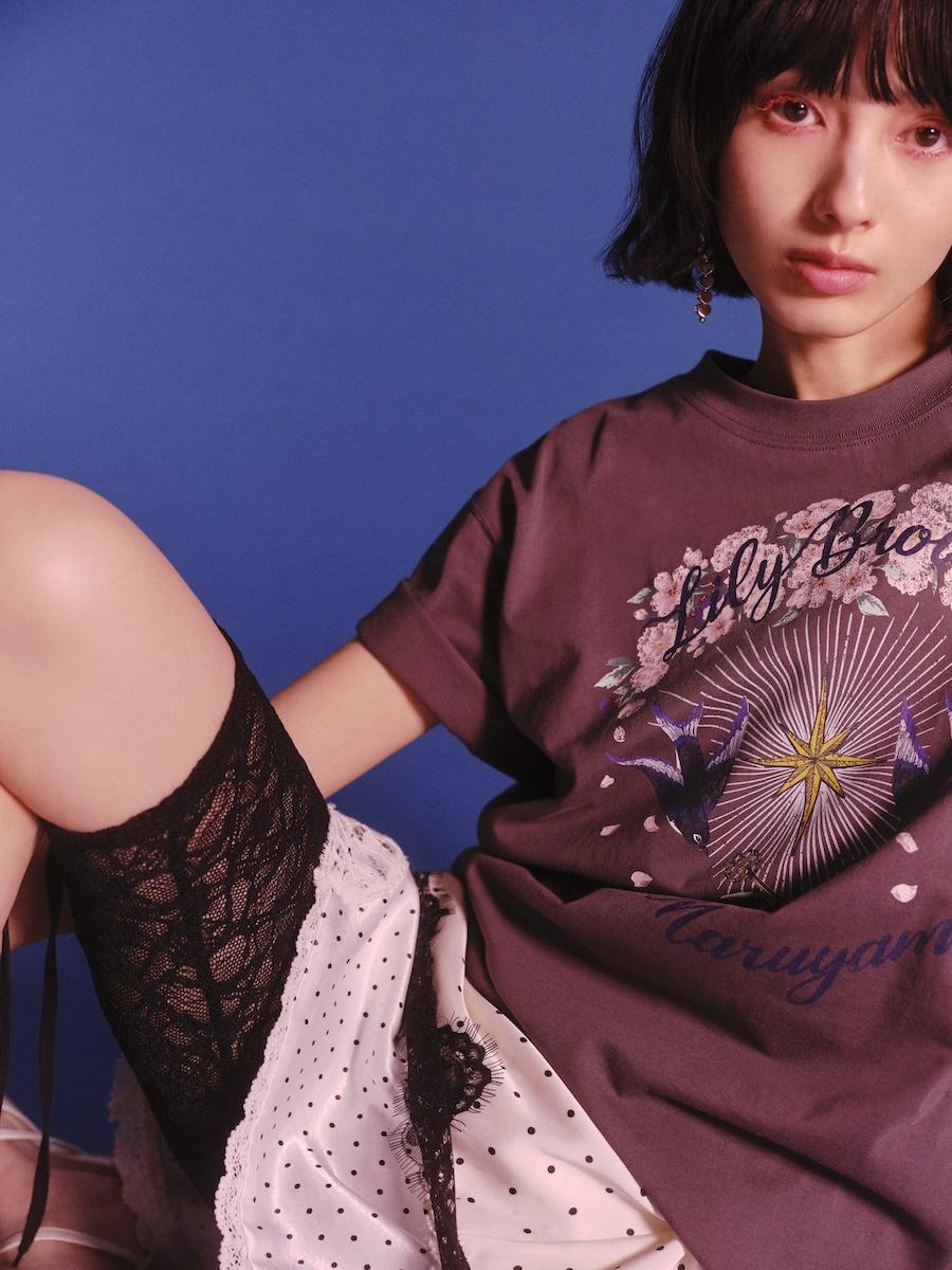 リリーブラウン」と「ケイタマルヤマ」がコラボ “夜桜”をテーマに