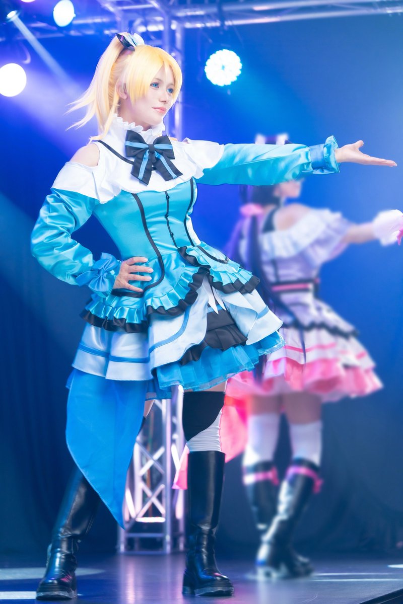 Cosplay】ラブライブ ～KiRa-KiRa Sensation!⭐️～ 🩵絢瀬 絵里