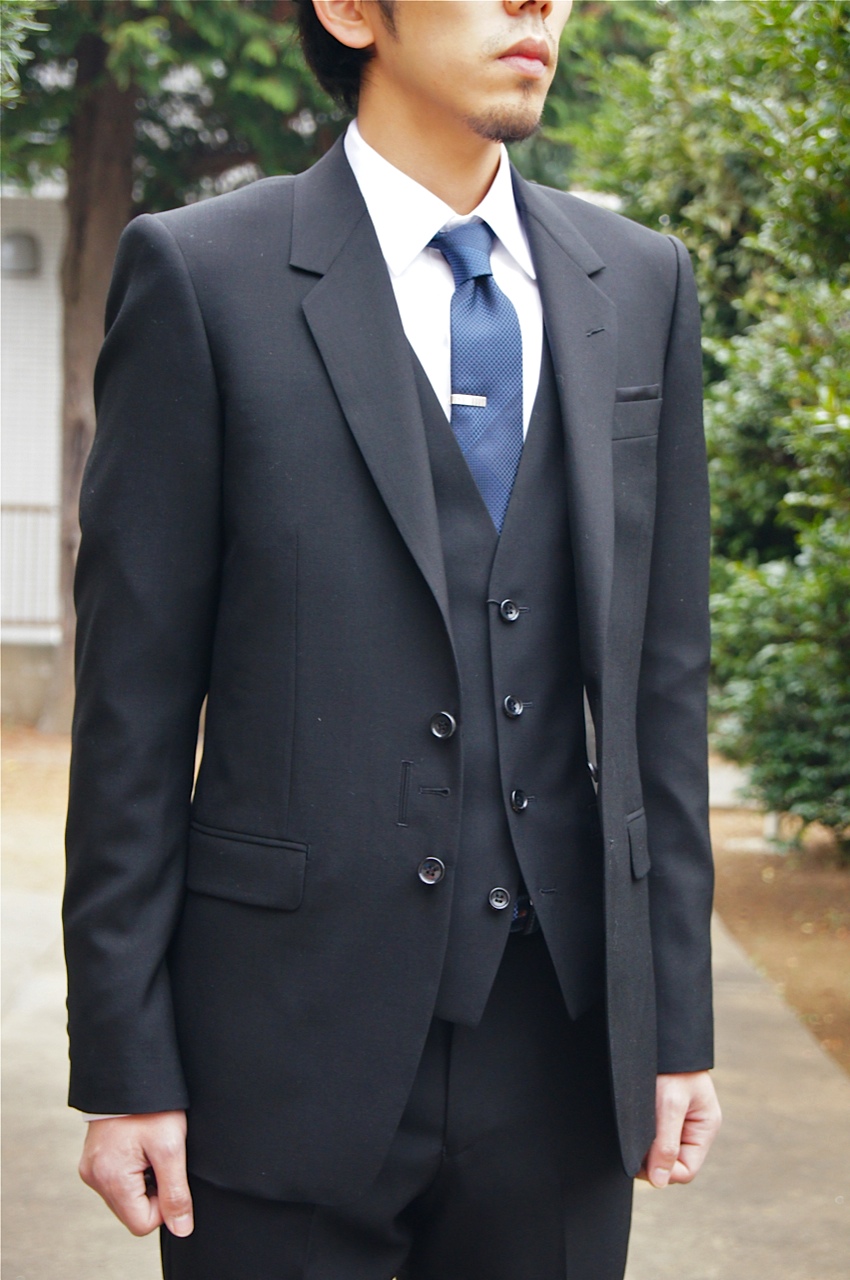Nハリウッド ブラックシングルブレスト スーツ 【公式通販】