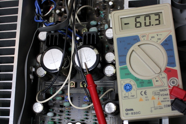 DENON PMA-1500R 修理その3 : 岡山ジャンク倶楽部