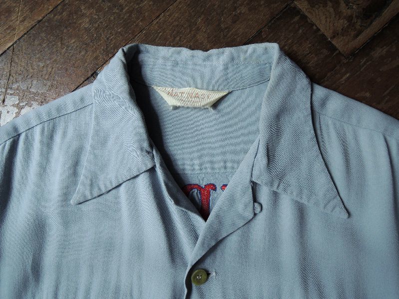 50S NAT NAST RAYON BOWLING SHIRT--RECOMMEND-- : 38CLOTHING BLOG