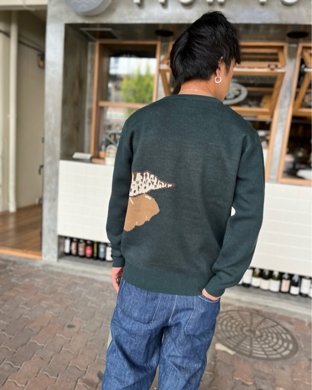 go slow caravan】レオパIMPACT チョココルネジャガードニットセーター