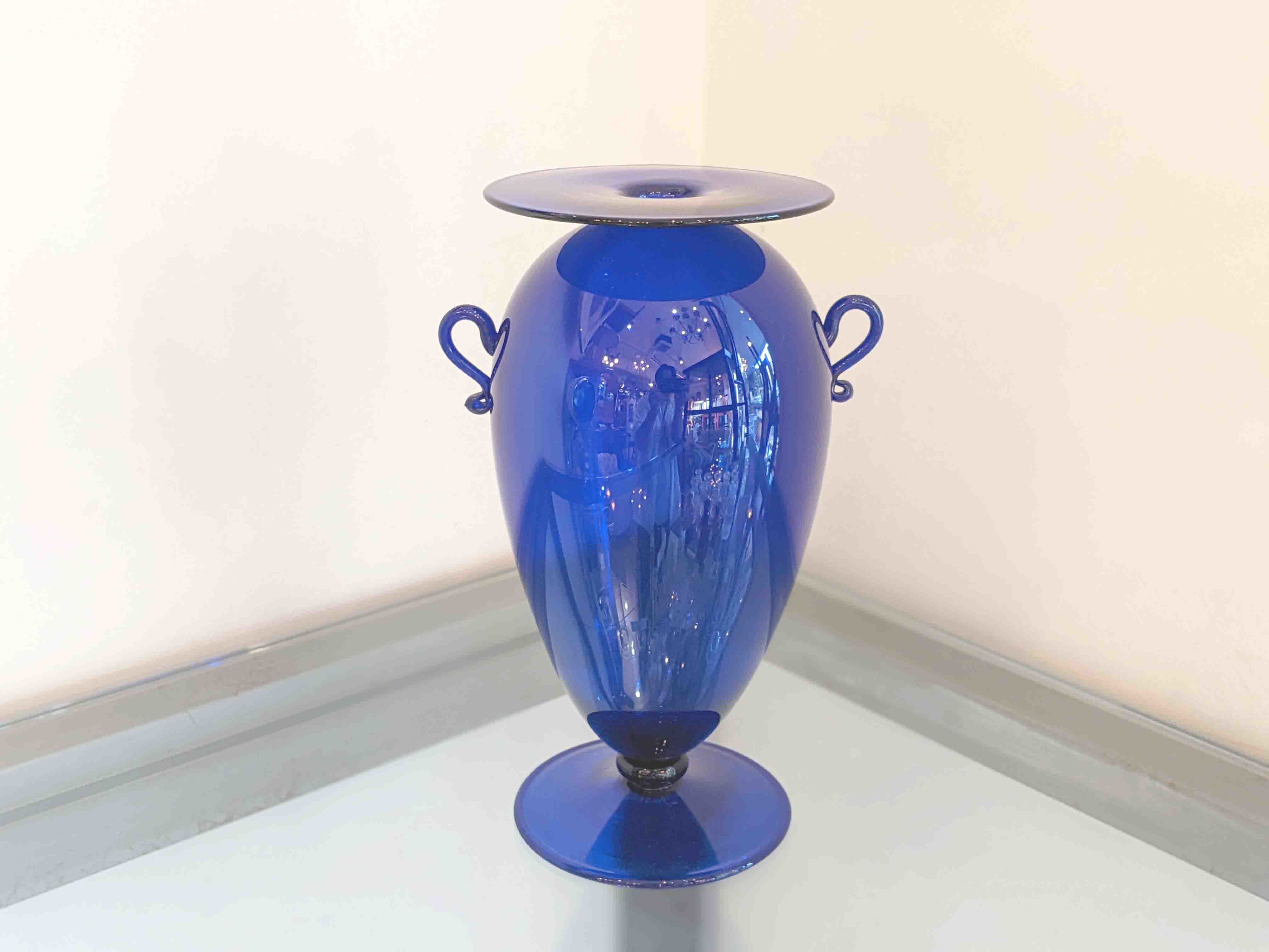 Murano Glass/ムラーノガラス】Pauly/パウリー工房 コバルトブルーの