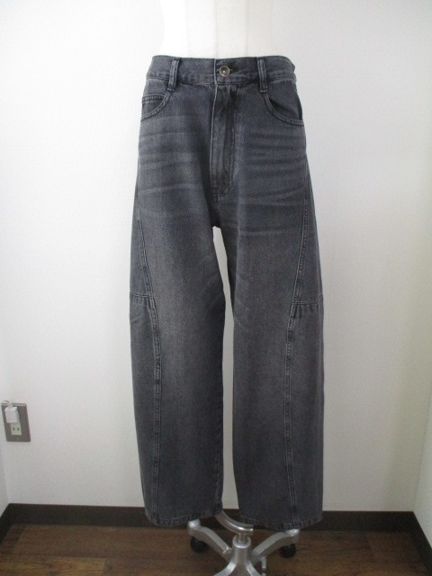 アンナケリー アンナケリー ANNAKERRY ブラック切替カーブデニム