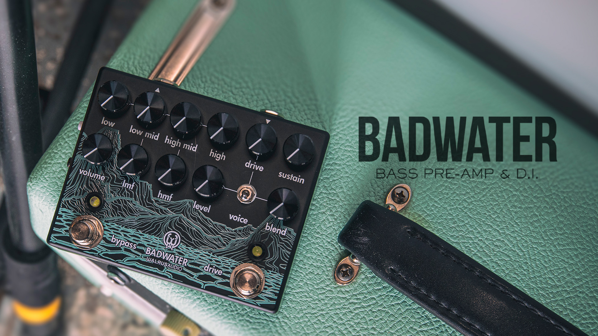 取扱終了】Badwater Bass Pre-amp and D.I. | WALRUS AUDIO