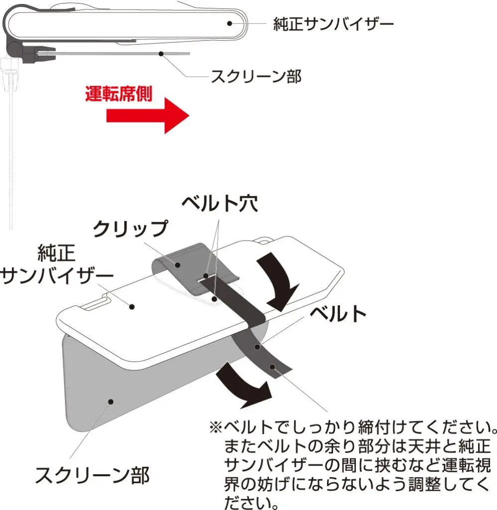 スライドバイザースクリーン レギュラー | 株式会社ペルシード｜Pellucid