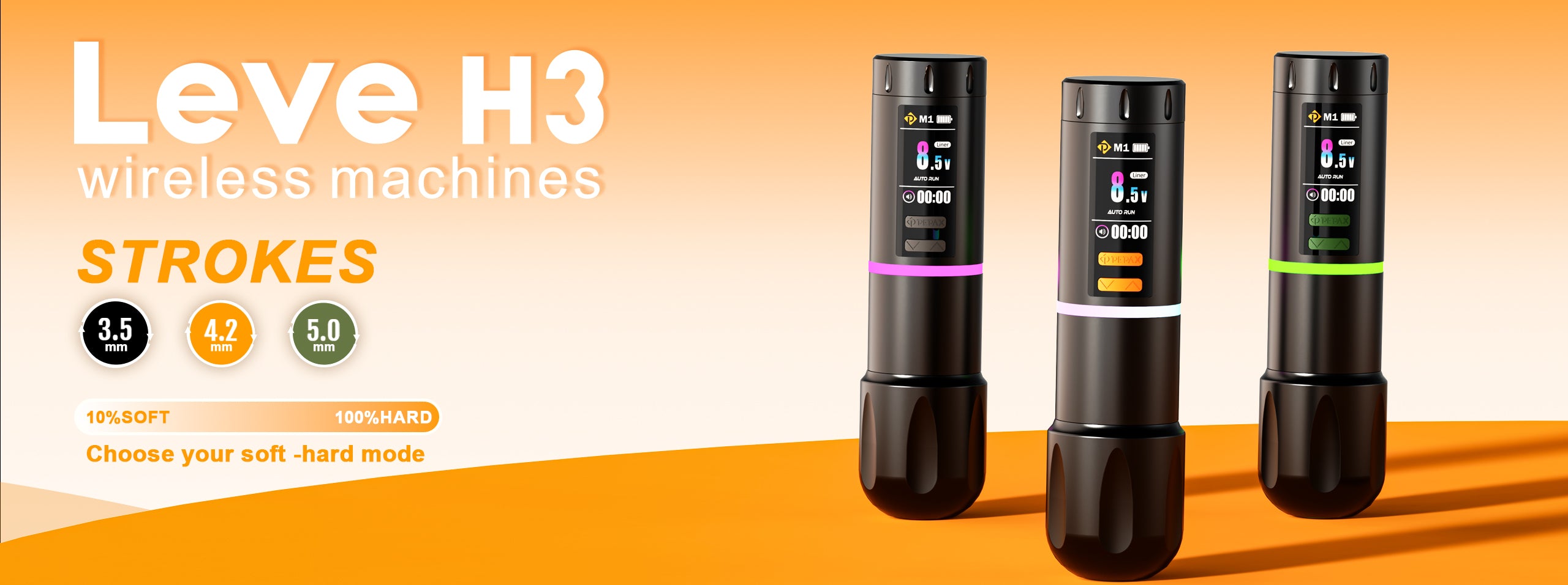 PEPAX LEVE H2 Tattoo Wireless Pen Machines