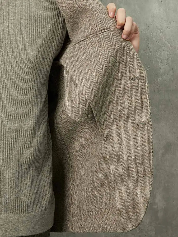 無染色ウール コートジャケット ベージュ | P.S.FA公式通販