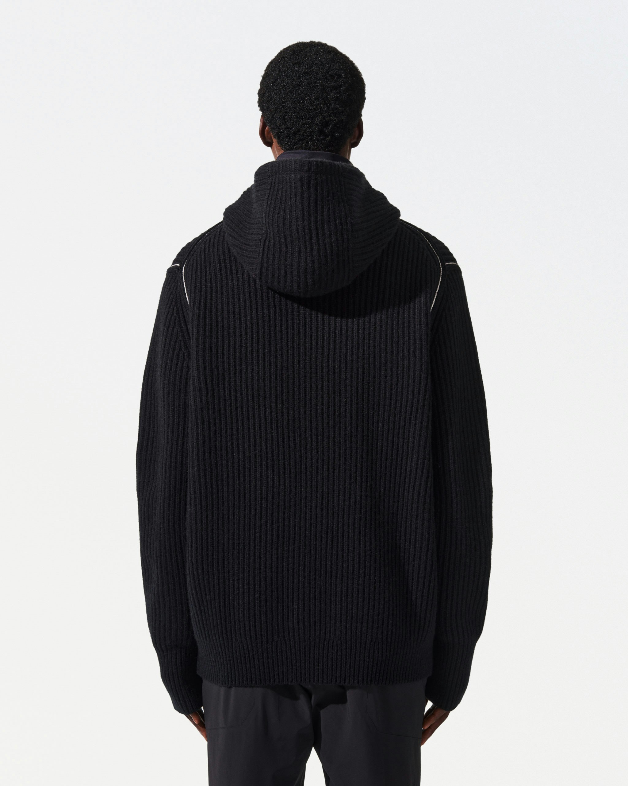 Kai Cashmere & Cotton Knitted Hoodie | Perfect Moment