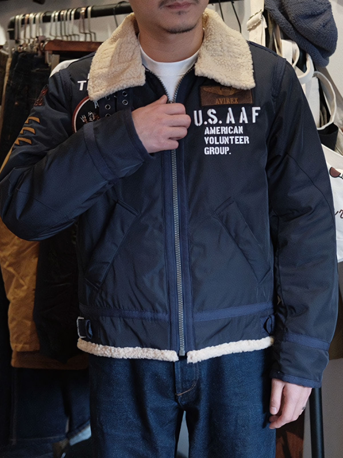 予約】B3 フライトジャケット 空軍リバイバル版 -PESSOA CLUB