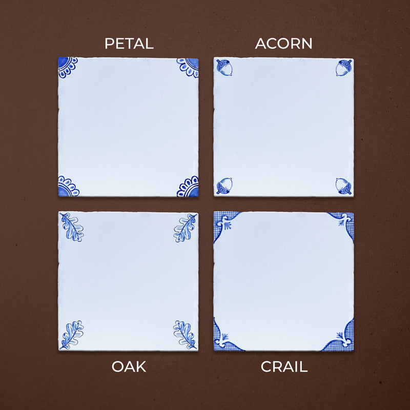 Evil Eye Delft Tile | Petra Palumbo